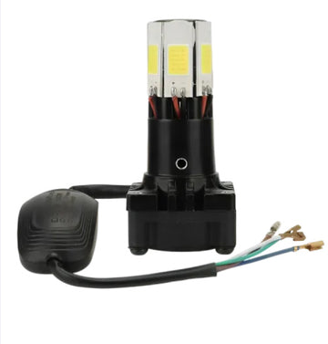 Bike Led Headlight Bulb M6 Headlight 3 in 1 Modes for Motorcycle