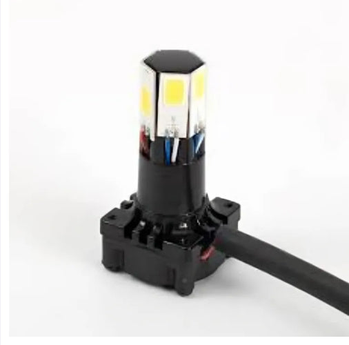 Bike Led Headlight Bulb M6 Headlight 3 in 1 Modes for Motorcycle