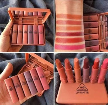Heng Fang Mini Matte Lipsticks Pack of 6